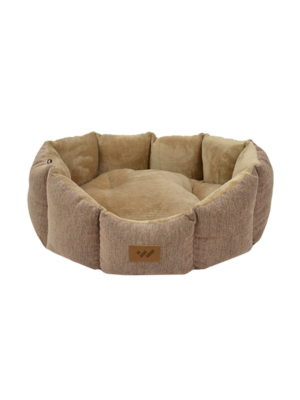 ΚΑΝΑΠΕΣ WOOFMODA 912-1301 Νο3 57x40x22cm ΜΠΕΖ