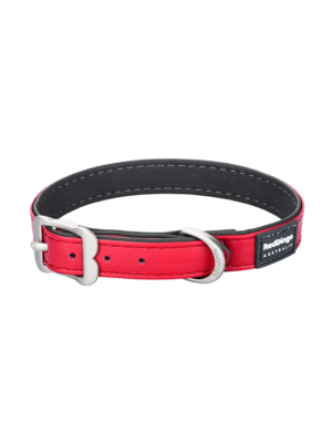 ΔΕΡΜΑΤΙΝΟ ΠΕΡΙΛΑΙΜΙΟ ΣΚΥΛΟΥ REDDINGO ELEGANT L ΚΟΚΚΙΝΟ