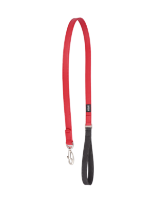 ΔΕΡΜΑΤΙΝΟΣ ΟΔΗΓΟΣ ΣΚΥΛΟΥ REDDINGO ELEGANT L ΚΟΚΚΙΝΟ