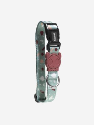 ΠΕΡΙΛΑΙΜΙΟ ΣΚΥΛΩΝ ZEEDOG COLLAR TERRAZO ΠΡΑΣΙΝΟ L 40-65cmΧ2,5cm