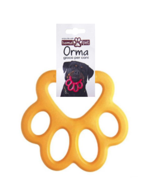 ΠΑΙΧΝΙΔΙ ΣΚΥΛΟΥ BAMA PET 19180 ORMA PAW GIOCO MEDIUM ΚΙΤΡΙΝΟ