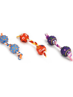 ΠΑΙΧΝΙΔΙ ΣΚΥΛΟΥ BEEZTEES 620164 PLUSH STRING BALLS ASS 30cm VINYL