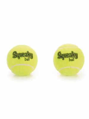 ΠΑΙΧΝΙΔΙ ΣΚΥΛΟΥ BEEZTEES 625616 TENNIS BALL WITH SQUEAKER 2-PACK 8cm