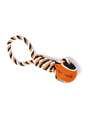 ΠΑΙΧΝΙΔΙ ΣΚΥΛΟΥ BEEZTEES 641297 FLOSSY TOY W BALL LEIRA 30cm