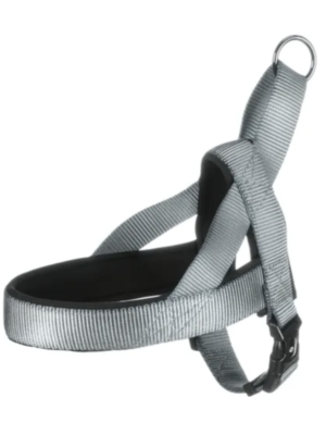 ΣΑΜΑΡΑΚΙ ΣΚΥΛΩΝ FLAMINGO 521467 NORWEGIAN HARNESS ABBI XS 35-42cm 20mm ΓΚΡΙ