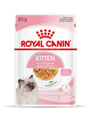 ΛΙΧΟΥΔΙΑ ΓΑΤΑΣ ROYAL CANIN KITTEN JELLY 85g