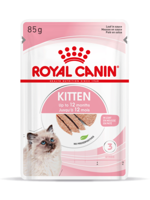 ΛΙΧΟΥΔΙΑ ΓΑΤΑΣ ROYAL CANIN KITTEN LOAF 85g