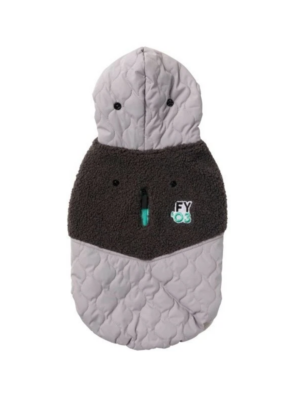 ΜΠΟΥΦΑΝ ΣΚΥΛΟΥ FUZZYARD HOODIE ΓΚΡΙ XL 60cm