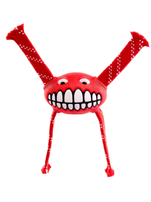 ΠΑΙΧΝΙΔΙ ΣΚΥΛΟΥ ROGZ FLOSSY GRINZ L KOKKINO