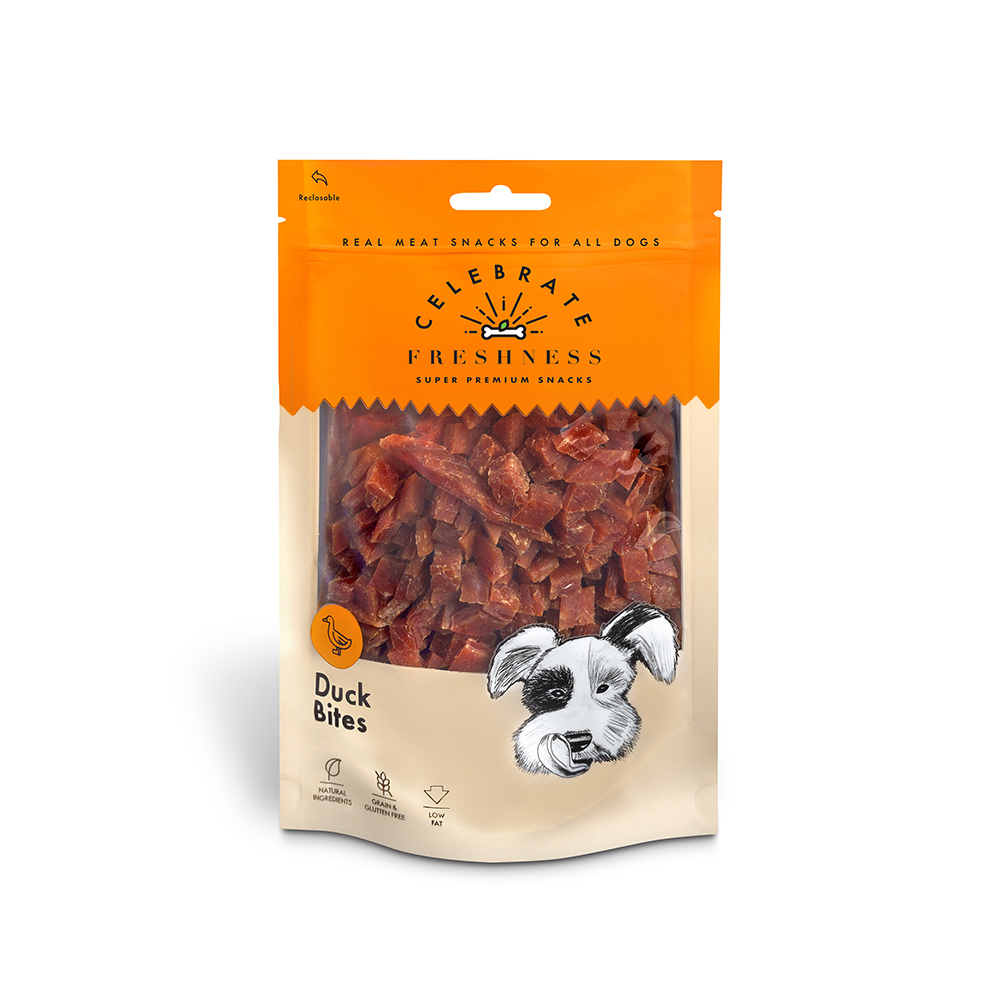 84115 CELEBRATE GRAIN FREE DUCK BITES