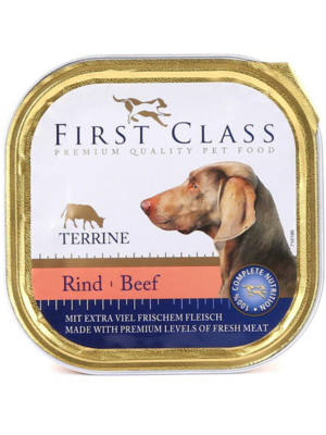 ΥΓΡΗ ΤΡΟΦΗ ΣΚΥΛΩΝ C&D FOODS FIRST CLASS ΠΑΤΕ ΜΟΣΧΑΡΙ 300g