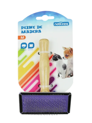 ΒΟΥΡΤΣΑ NOBLEZA 01682 WOODEN BRUSH M 9×12,5cm