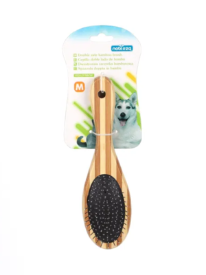 ΒΟΥΡΤΣΑ NOBLEZA 50062 DUBLE SIDE BAMBOO BRUSH M 21x6cm