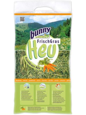 ΧΟΡΤΟ ΓΙΑ ΚΟΥΝΕΛΙΑ BUNNY NATURE 14012 HEY WITH CARROTS 500g