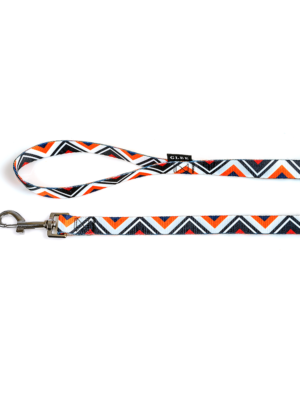 ΟΔΗΓΟΣ ΣΚΥΛΟΥ GLEE 89341 RED BLACK ZIG ZAG M 20mmx120cm