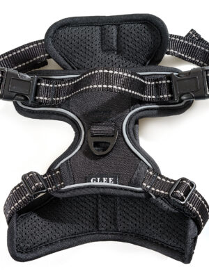 ΣΑΜΑΡΑΚΙ ΣΚΥΛΟΥ GLEE 89280 SADDLE NO PULL BLACK S 20mmx40-55cm