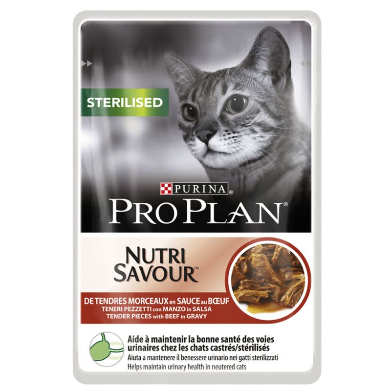 PURINA PRO PLAN STERILIZED CAT BEEF