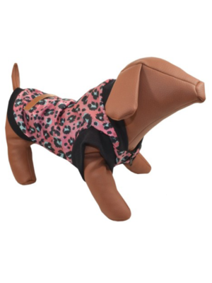 ΜΠΟΥΦΑΝ WOOFMODA 933-1305 ΑΧ-Z-H L 32x50x36cm ΡΟΖ ΛΕΟΠΑ