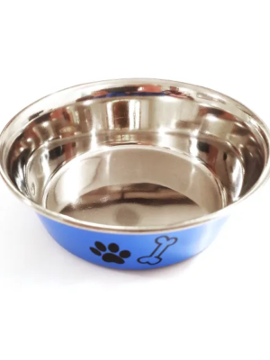 ΜΠΟΛ ΣΚΥΛΟΥ NOBLEZA 041077 PET BOWL 13.8×5.1cm ΜΠΛΕ