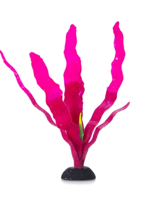 ΣΙΛΙΚΟΝΗ ΦΥΤΟ ΕΝΥΔΡΕΙΟΥ NOBLEZA 50680 AQUARIUM SILICONE PLANT 4x24cm ΡΟΖ