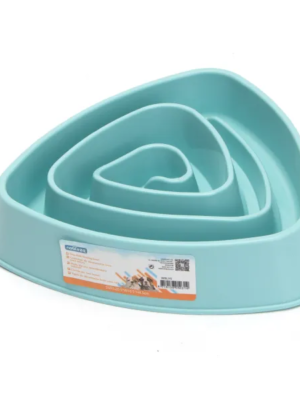 ΜΠΟΛ ΑΡΓΟΥ ΤΑΙΣΜΑΤΟΣ NOBLEZA SLOW FEEDING BOWL 050314 20.5×18.5×4.5cm ΓΑΛΑΖΙΟ
