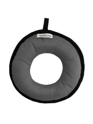 ΠΑΙΧΝΙΔΙ ΣΚΥΛΟΥ WOOFMODA 982-1003 ΣΤΡΟΓΓΥΛΟ ΓΚΡΙ 19cm