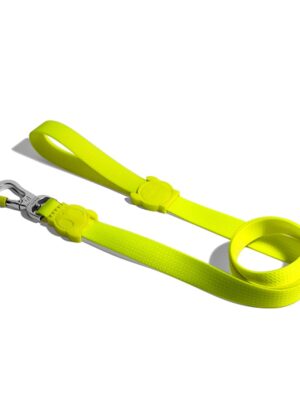 ΟΔΗΓΟΣ ΣΚΥΛΩΝ ΑΔΙΑΒΡΟΧΟΣ ZEEDOG LEASH NEOPRO LIME L 1,20mX2,5cm