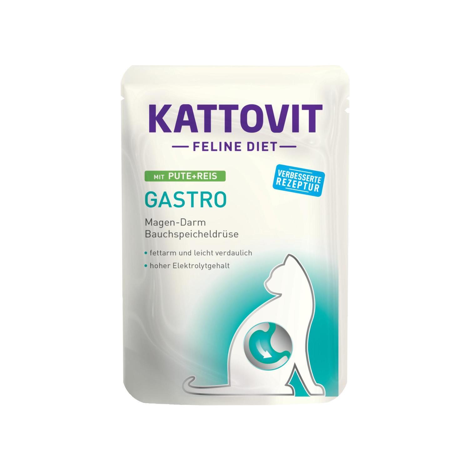 KATTOVIT GASTRO DUCK+RICE 85g