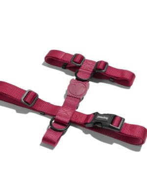 ΣΑΜΑΡΑΚΙ ΣΚΥΛΩΝ ZEEDOG H-HARNESS BORDEAU XS 20-34cmX23-38cm