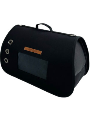 ΤΣΑΝΤΑ ΙΑΤΑ WOOFMODA M941-1008 Νο1 17x35x23cm ΜΑΥΡΟ