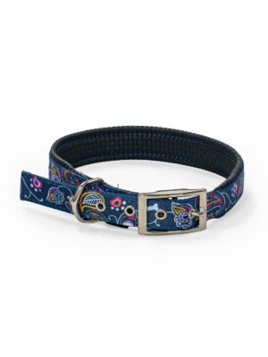 ΠΕΡΙΛΑΙΜΙΟ ΣΚΥΛΟΥ GLEE 88706 NEOPRENE BONES & FLOWERS XS 16mmx41cm