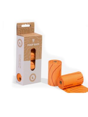 ΣΑΚΟΥΛΕΣ ΑΚΑΘΑΡΣΙΩΝ ΟΙΚΟΛΟΓΙΚΕΣ ΒΙΟΔΙΑΣΠΩΜΕΝΕΣ ZEEDOG 4ΤΜΧ ΠΟΡΤΟΚΑΛΙ