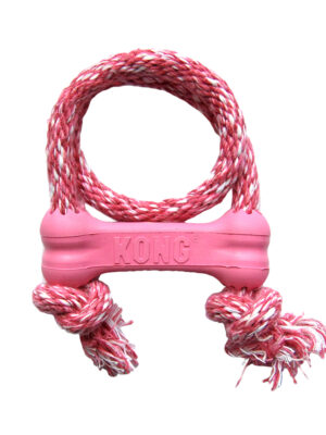 ΠΑΙΧΝΙΔΙ ΣΚΥΛΟΥ KONG 47257 PUPPY GOODIE BONE ΧS ΡΟΖ