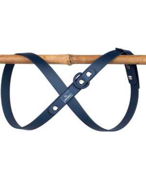 ΣΑΜΑΡΑΚΙ ΣΚΥΛΟΥ UNICORD HARNESS COLLOR BLOCKING ΜΠΛΕ NAVY TOTAL L 120-140cm 25mm