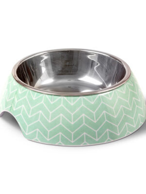 ΜΠΟΛ ΣΚΥΛΟΥ ΜΕ ΑΝΟΞΕΙΔΩΤΟ ΚΑΔΟ GLEE 85754 ARROW S 11×4,3x14cm 200ml ΤΥΡΚΟΥΑΖ