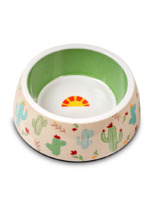 ΜΠΟΛ ΣΚΥΛΟΥ GLEE 85783 CACTUS S 11,5×4,2x14cm 225ml ΠΡΑΣΙΝΟ