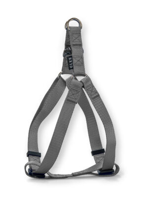 ΣΑΜΑΡΑΚΙ ΣΚΥΛΟΥ ΡΥΘΜΙΖΟΜΕΝΟ ΜΕ ΜΕΤΑΛΛΙΚΟ ΚΟΥΜΠΩΜΑ GLEE 88894 GREY L 25mm 71-81cm