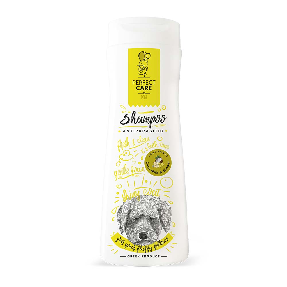 PERFECT CARE 90705 SHAMPOO DOG ANTIPARASITIC COCO MILK-GINGER 400ml