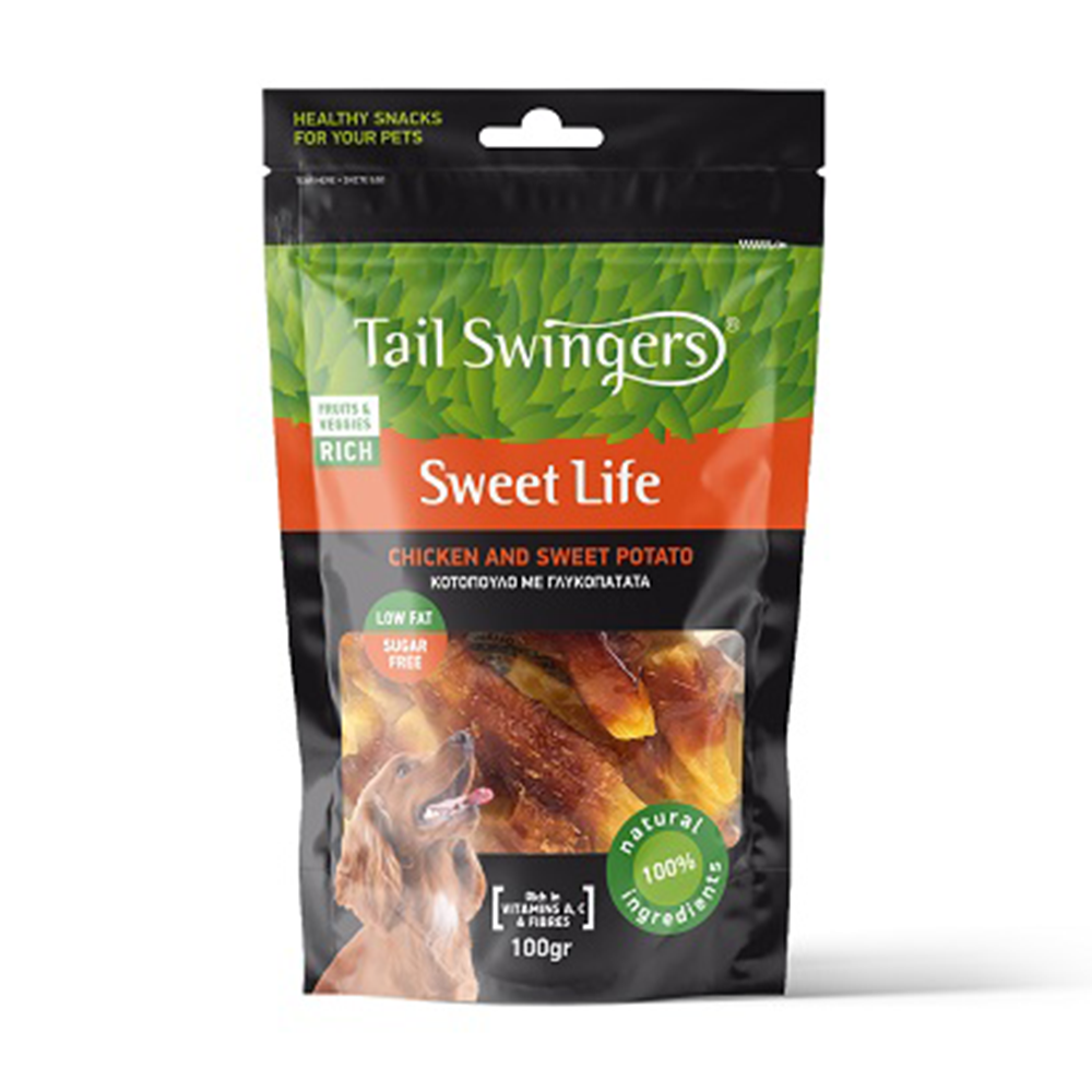 TAILSWINGERS 1103 BITES SWEET POTATO WITH CHICKEN 100g