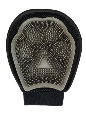 ΓΑΝΤΙ ΠΕΡΙΠΟΙΗΣΗΣ ΤΡΙΧΩΜΑΤΟΣ ΔΙΠΛΗΣ ΟΨΗΣ GLEE GROOMING GLOVE 85021 ΓΚΡΙ