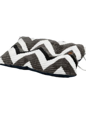 ΜΑΞΙΛΑΡΑ WOOFMODA 915-1409 Νο3 60×90cm ZIG ZAG ΓΚΡΙ