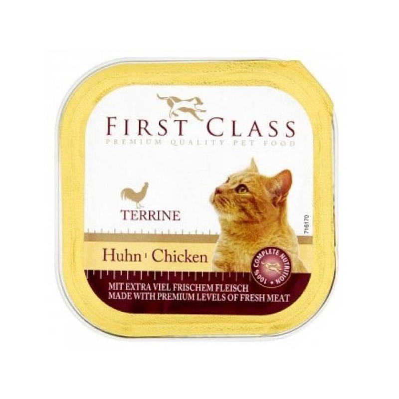 ΥΓΡΗ ΤΡΟΦΗ ΓΑΤΑΣ C&D FOODS FIRST CLASS ΠΑΤΕ ΚΟΤΟΠΟΥΛΟ 100g
