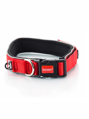 ΠΕΡΙΛΑΙΜΙO ΣΚΥΛΩΝ GO GET 3144 SOFT REFLECTIVE ΚΟΚΚΙΝΟ 2.5mmx53-61cm XL