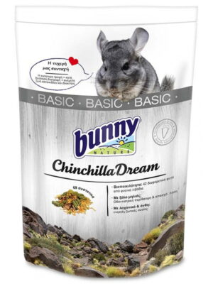 ΤΡΟΦΗ ΓΙΑ ΤΣΙΝΤΣΙΛΑ BU25663 BUNNY NATURE CHINCHILA DREAM 600g