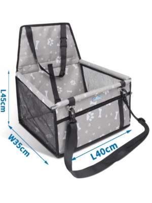 ΤΣΑΝΤΑ ΑΥΤΟΚΙΝΗΤΟΥ NOBLEZA 057689 PET CAR BAG 40Χ35Χ45cm ΓΚΡΙ