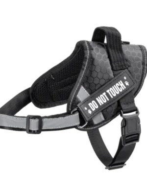 ΣΑΜΑΡΑΚΙ NOBLEZA 99419 DOG HARNESS REFLECTIVE L 70 65-88cm ΜΑΥΡΟ