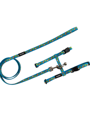 ΣΑΜΑΡΑΚΙ ΓΑΤΑΣ PET INTEREST 30292 GO GET HARNESS&LEASH CANDIES 20-25cm-30-45cm 1mmx100cm S