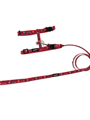 ΣΑΜΑΡΑΚΙ ΓΑΤΑΣ PET INTEREST 30295 GO GET HARNESS&LEASH CARAMELS 20-25cm-30-45cm 1mmx100cm S