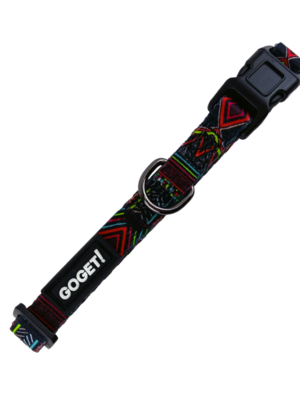 ΠΕΡΙΛΑΙΜΙO ΣΚΥΛΩΝ PET INTEREST 318324 GO GET COL METAL BUC KALEIDOSCOPE RED 2.5mmx50-70cm L