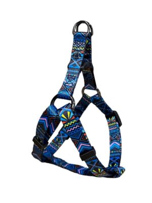 ΣΑΜΑΡΑΚΙ ΣΚΥΛΩΝ PET INTEREST 32825 GO GET HARNESS KALEIDOSCOPE BLUE 1mmx26-40cm XS